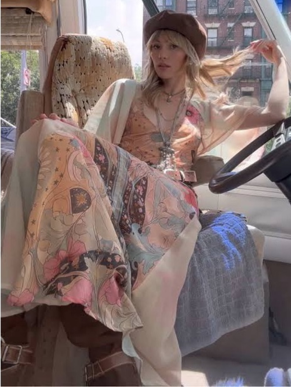 NWOT Free People Celestial Nights Maxi Dress